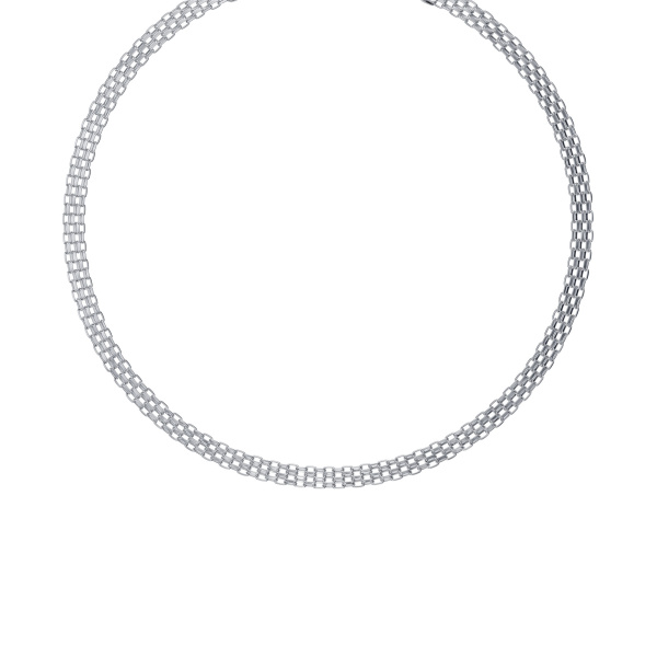 Колье-чокер из серебра